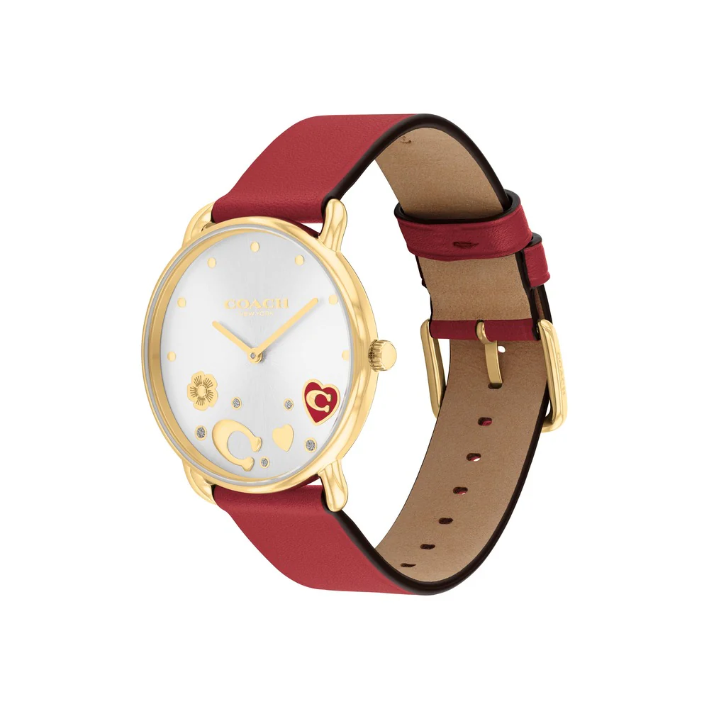 Women Elliot Red Watch - Image 2