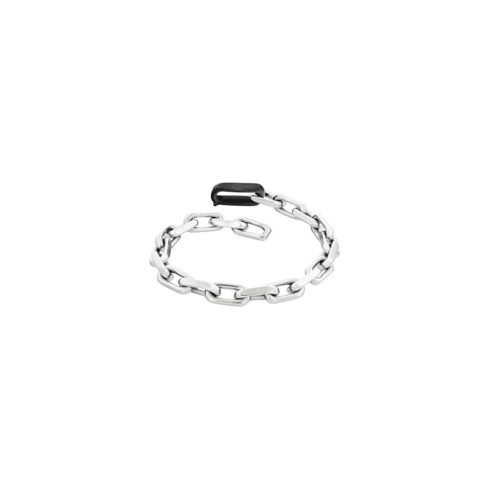 Men Ck Aspire Black Bracelet - Image 2
