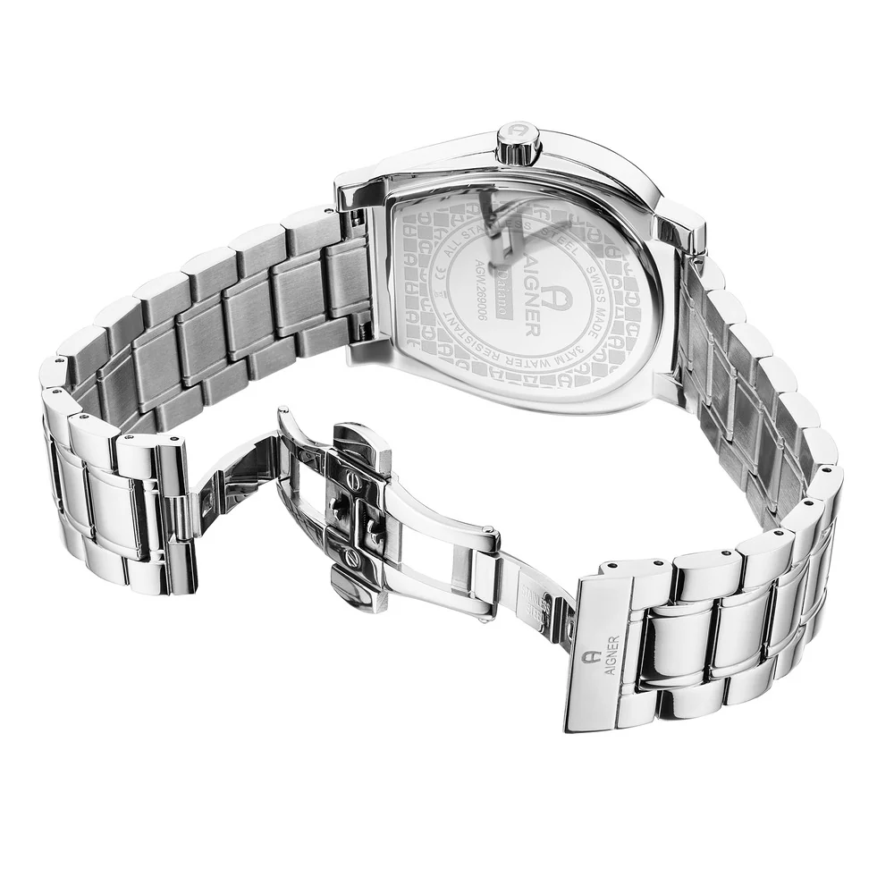 Men Daiano Silver Watch - Image 3
