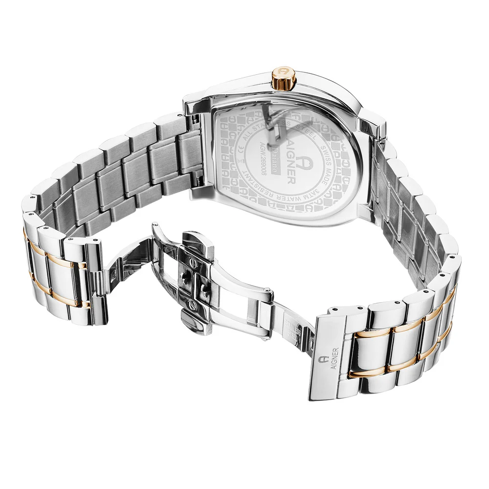 Men Daiano Two Tone Watch - Image 3
