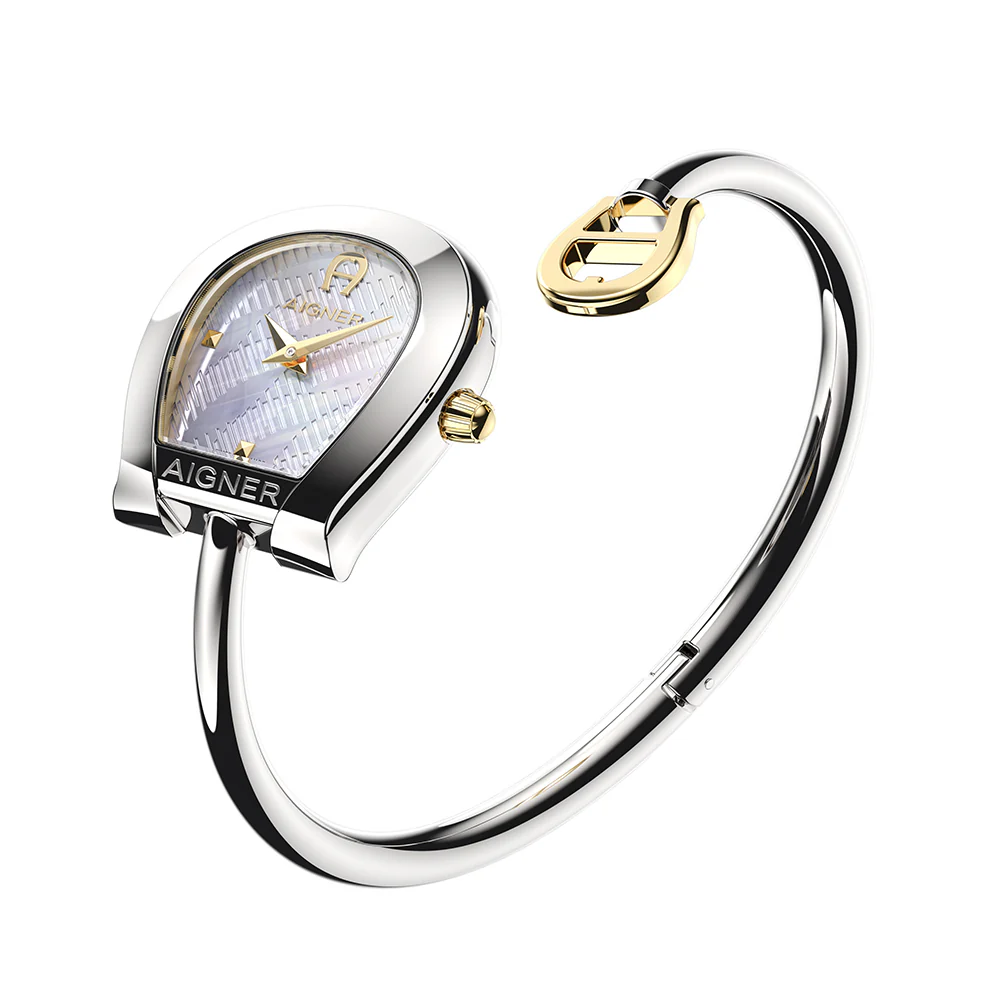 Women Flora Large Two Toned Watch - Image 3