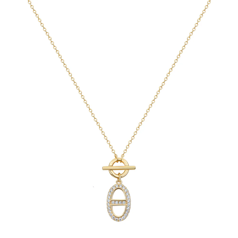 Women Short Gold Necklace - Image 2