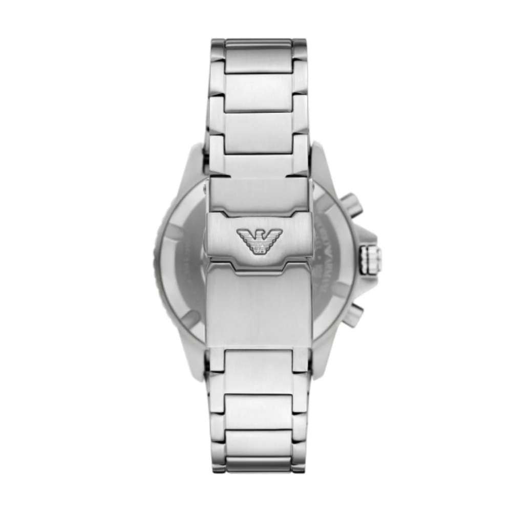 Men World Explorer Silver Watch - Image 3