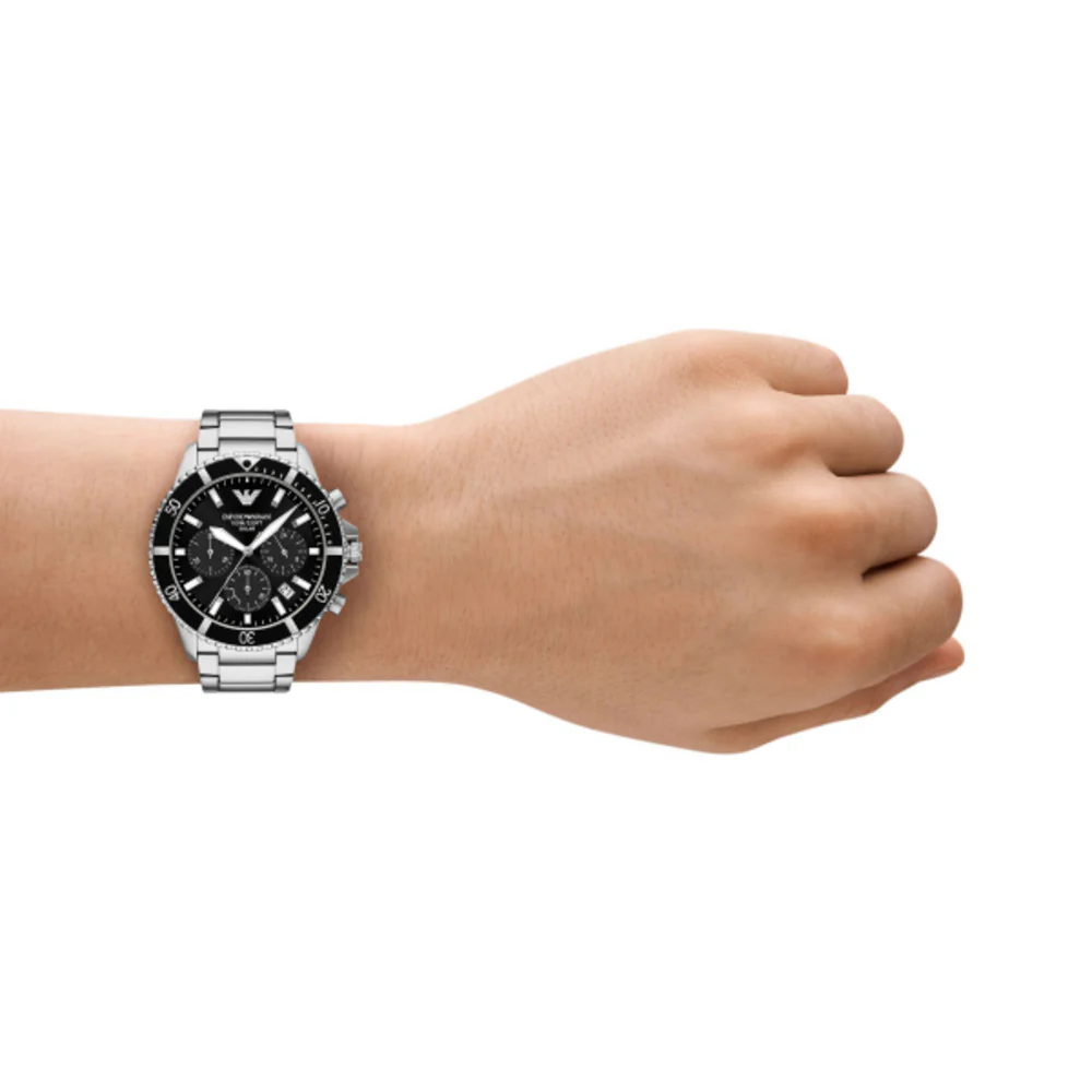 Men World Explorer Black watch - Image 4