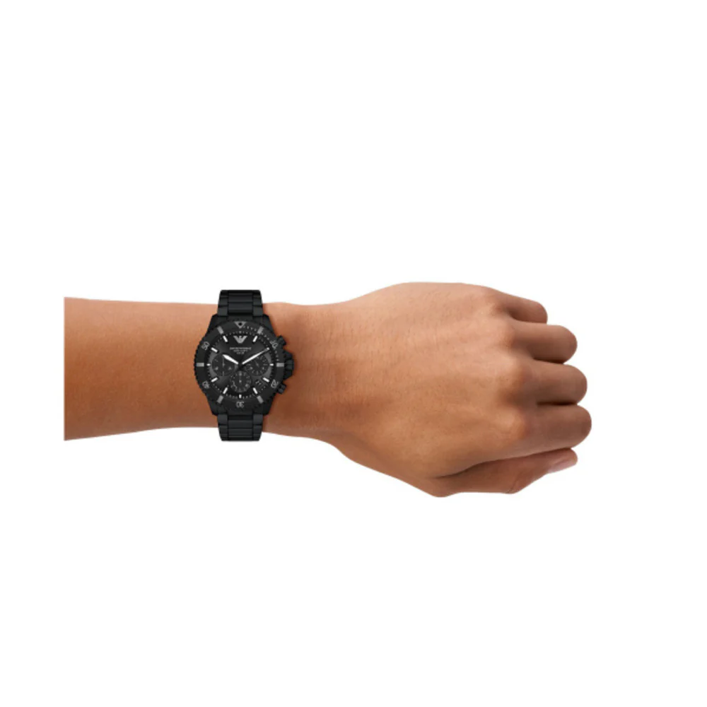 Men World Explorer Black Watch - Image 4