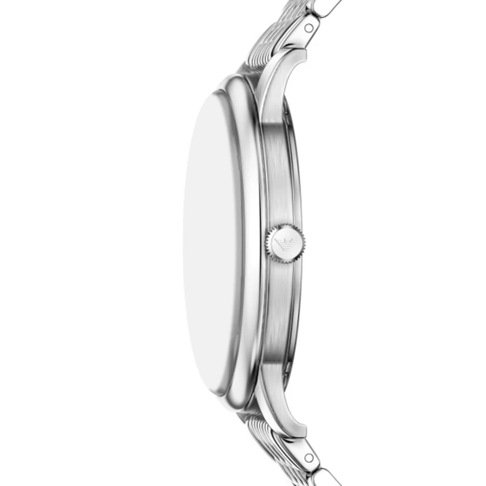 Men Silver Watch - Image 2