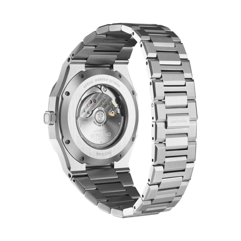 Men Automatic Silver Watch - Image 4