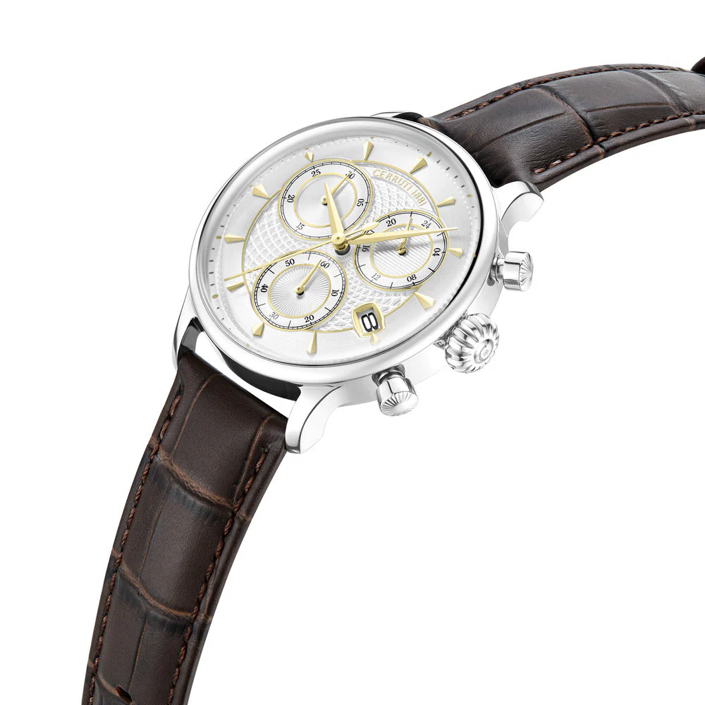 Men Dervio Silver Watch - Image 2
