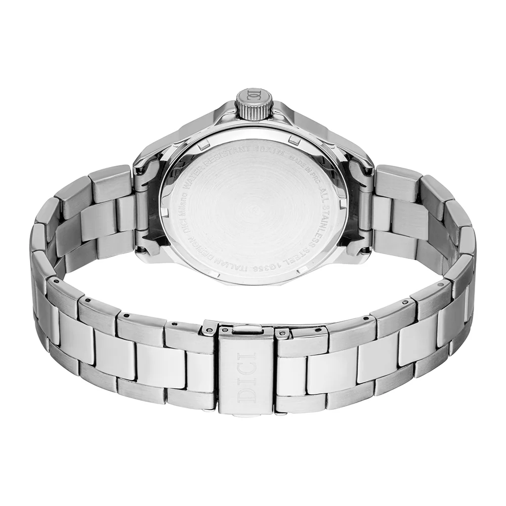 Men Umberto Silver Watch - Image 3