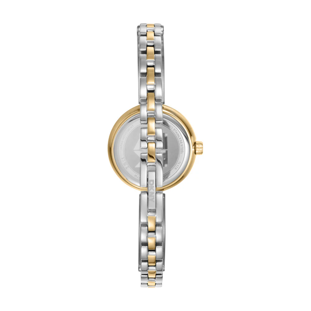 Women Logo Two Tone Watch - Image 3