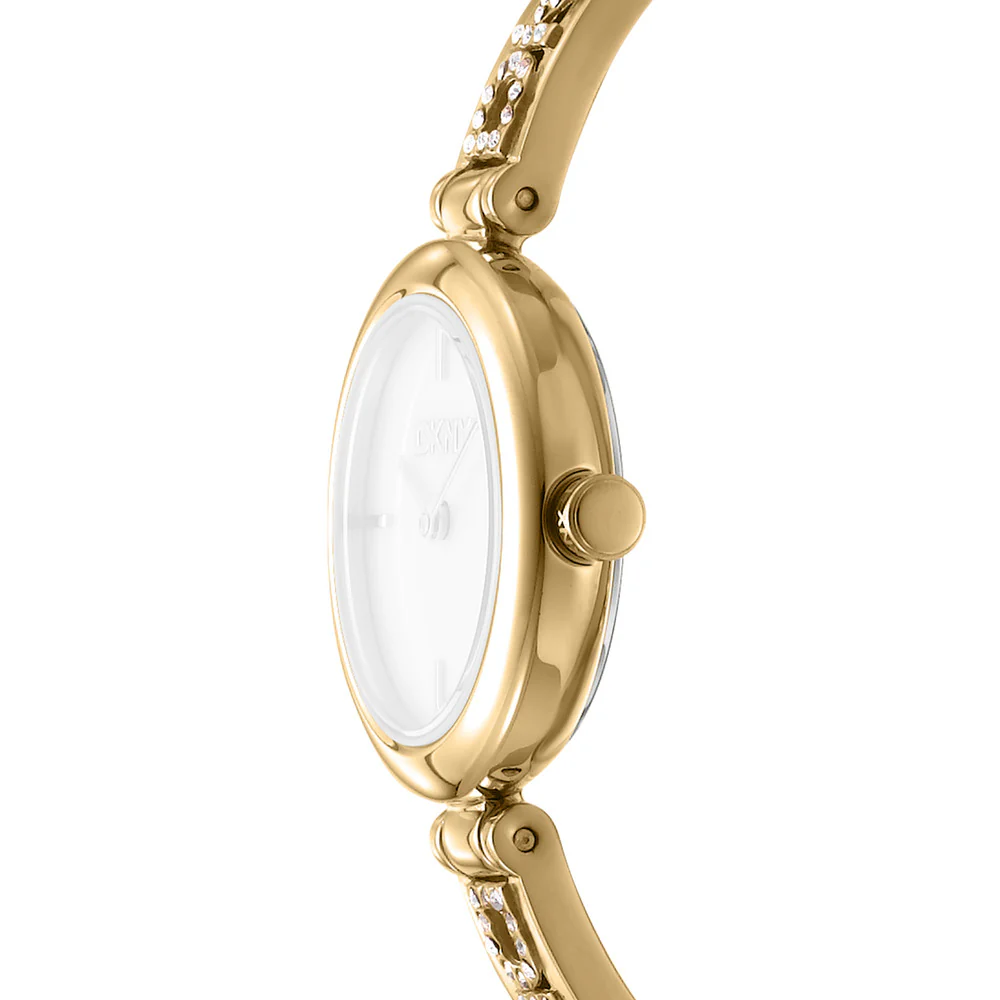 Women Golden Watch - Image 2