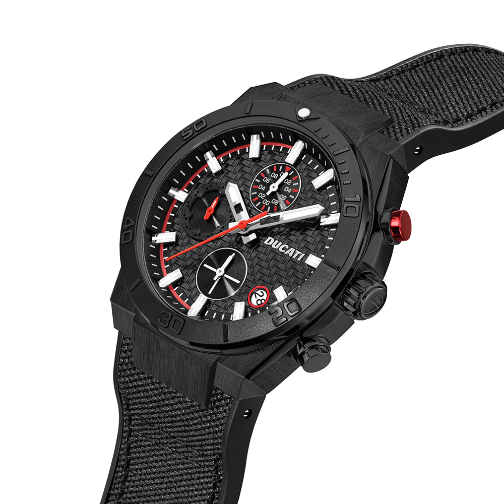Men Ducati Black Watch - Image 2