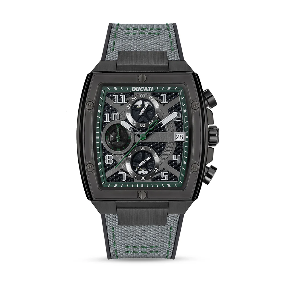 Men Ducati Black Watch