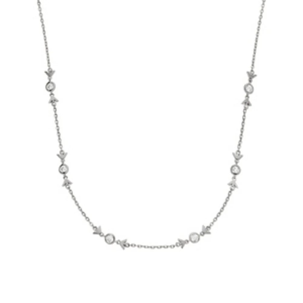 Women Silver Necklace - Image 2