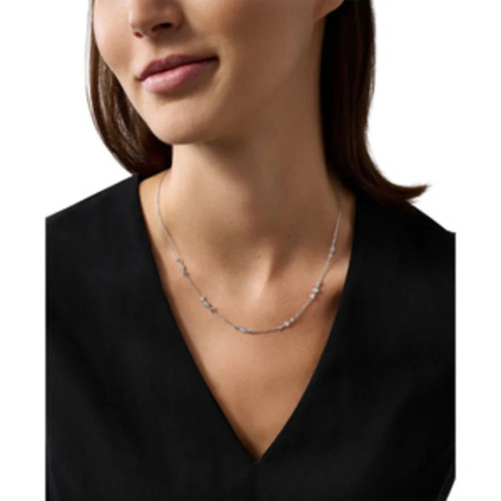 Women Silver Necklace - Image 3