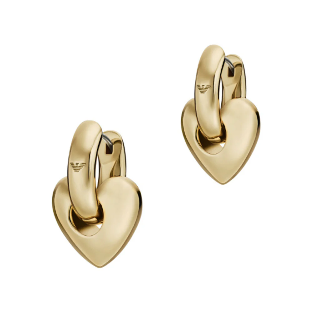 Women Sentimental Gold Earrings - Image 2