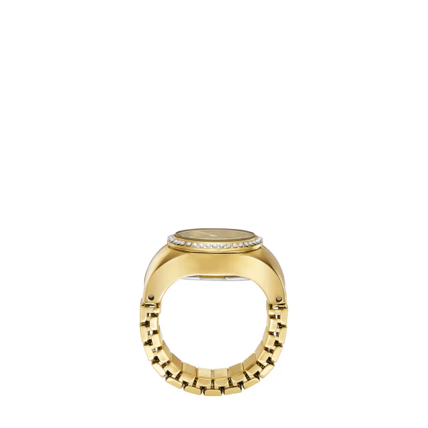 Women Gold Ring Watch - Image 2