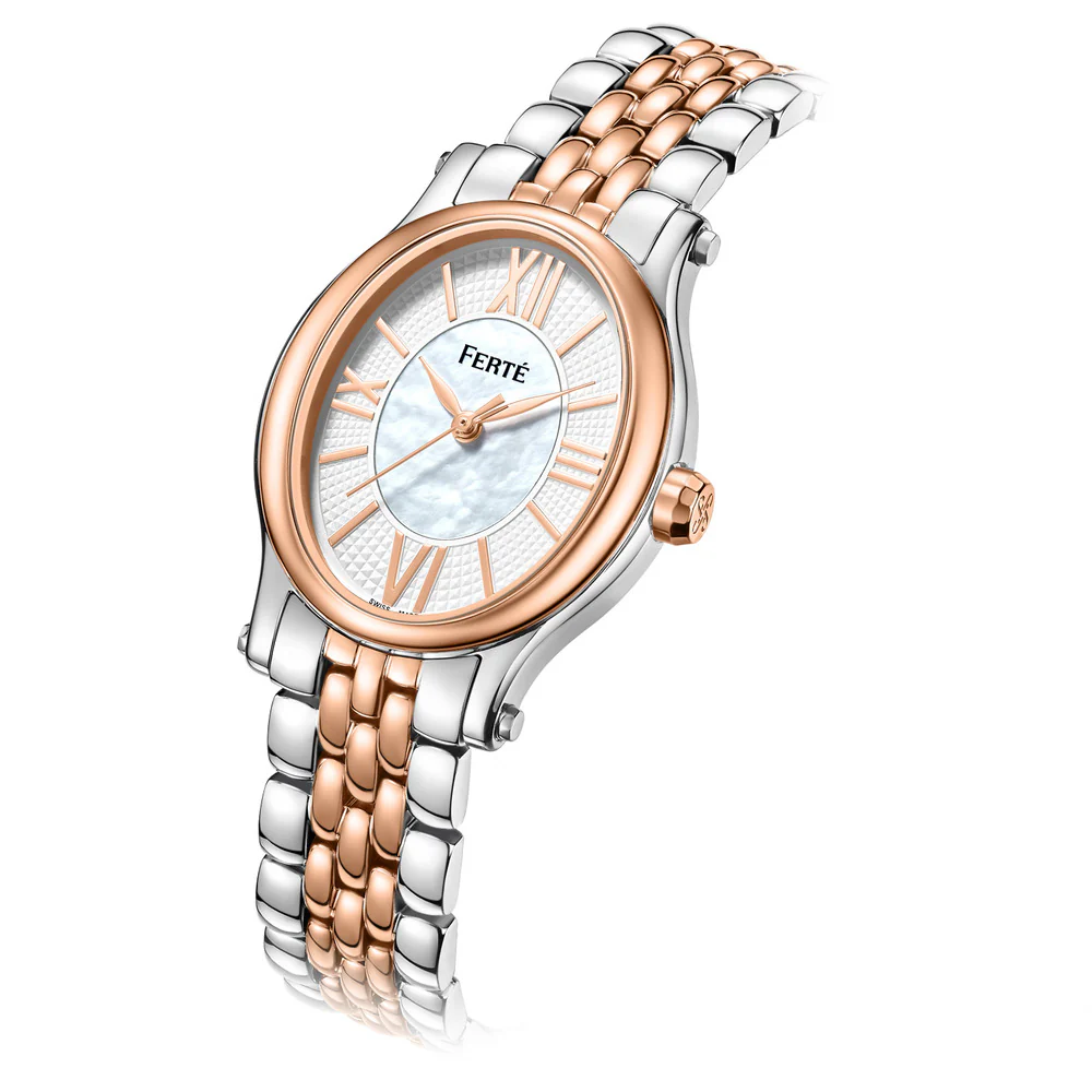 Women Two Tone Watch - Image 2