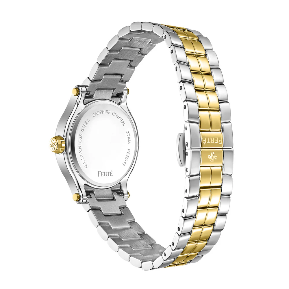Women Two Tone Watch - Image 3