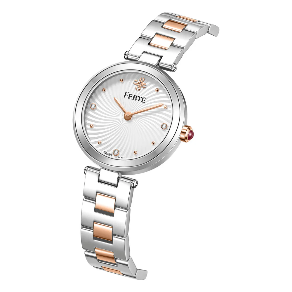 Women Two Tone Watch - Image 2