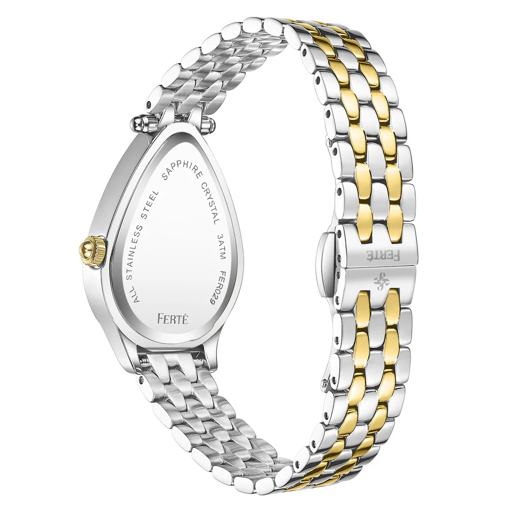 Women Two Tone Watch - Image 3