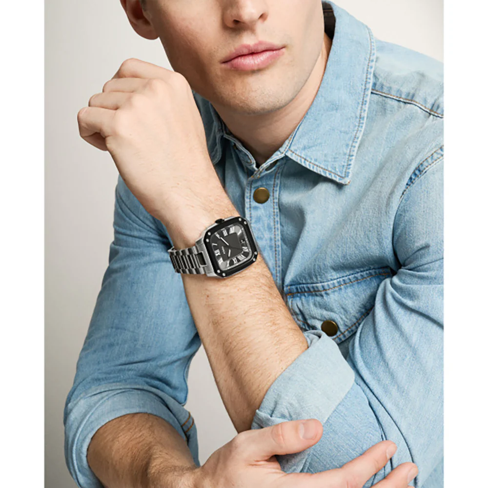 Men Crosby Silver Watch - Image 4
