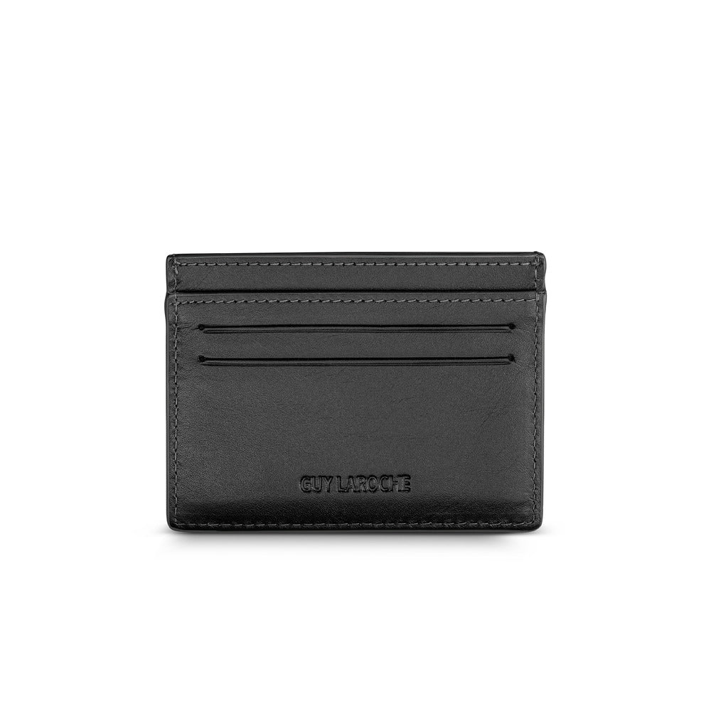Men Black Card Holder - Image 3