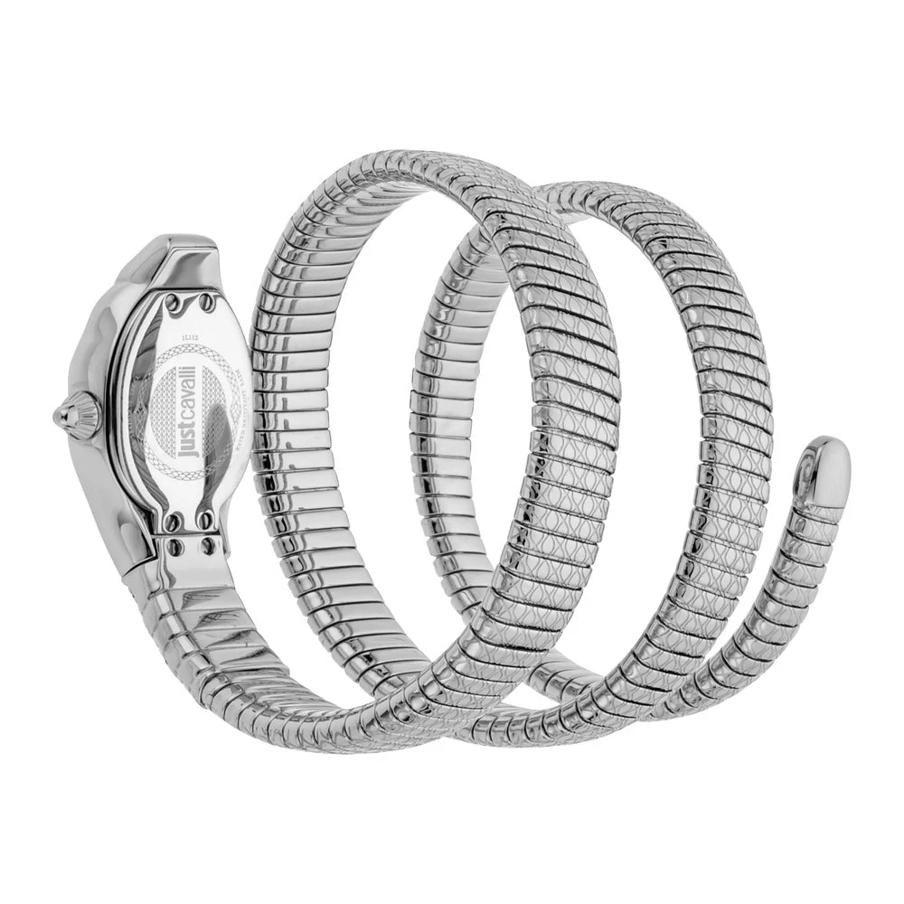 Women Just Glam Evo 1 Silver Watch - Image 3