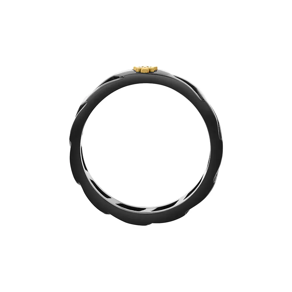 Men Two Tone Ring - Image 4