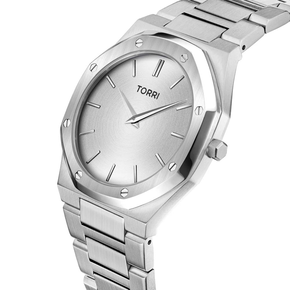 Men Angelo Silver Watch - Image 2