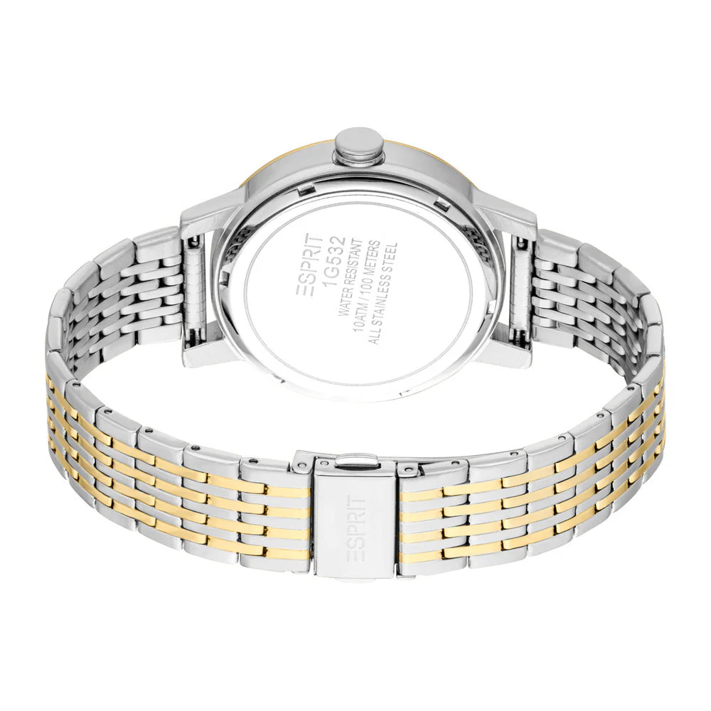 Men Benjamin Two Tone Watch - Image 3