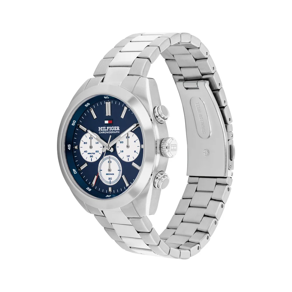 Men Hudson Silver Watch - Image 2