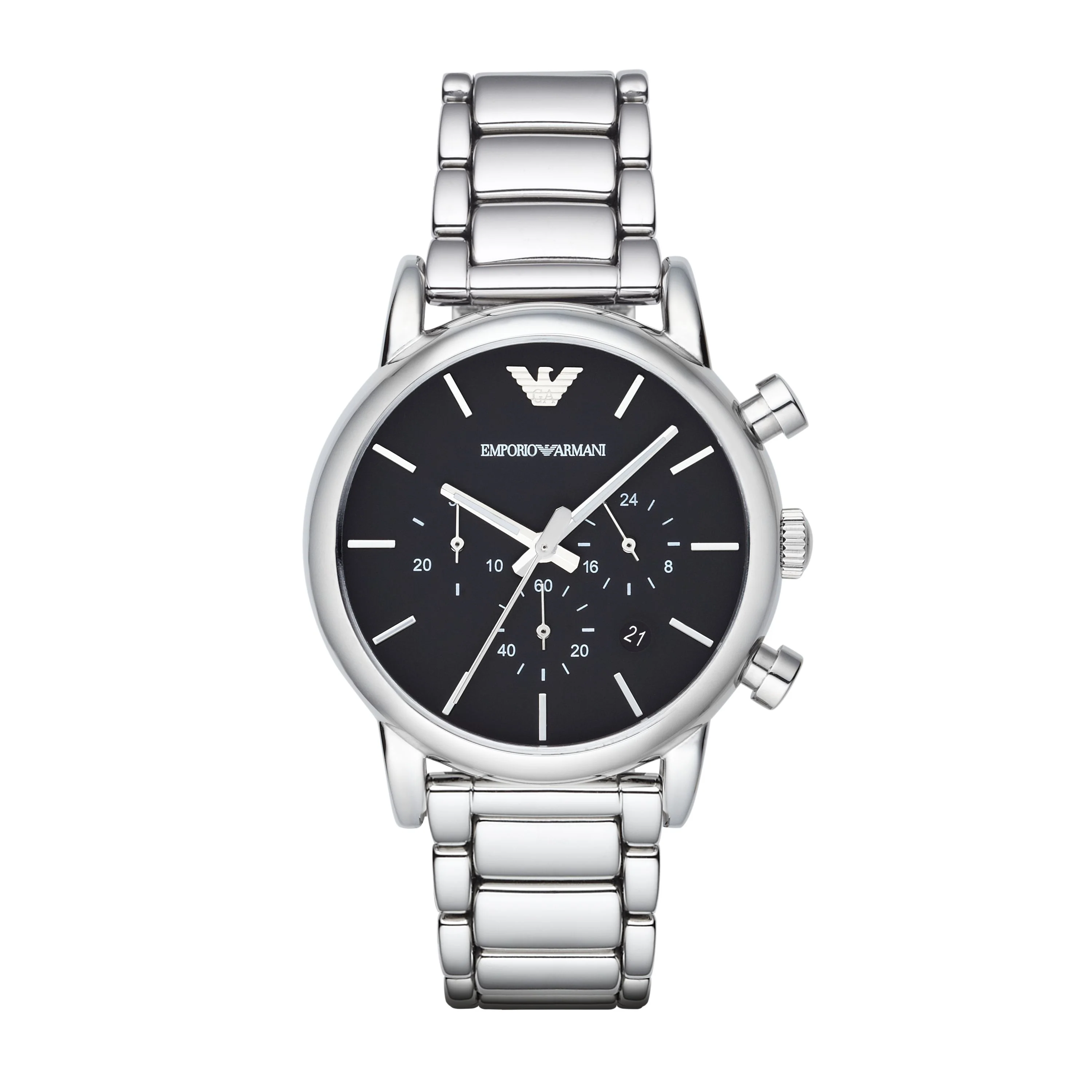 Men Luigi Silver Watch