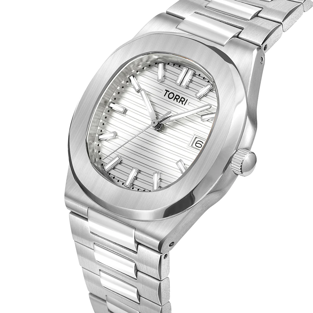 Men Narciso Silver Watch - Image 2