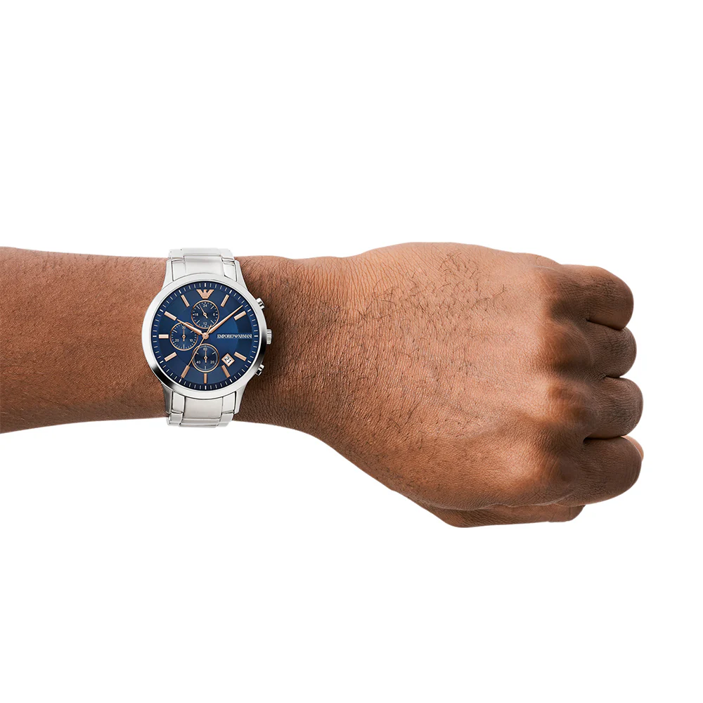 Men Renato Silver Watch - Image 4