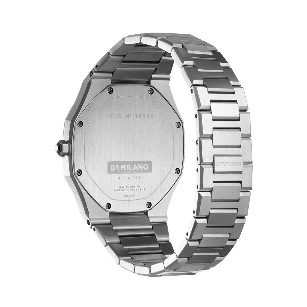 Men Ultra Thin Blue Watch - Image 4