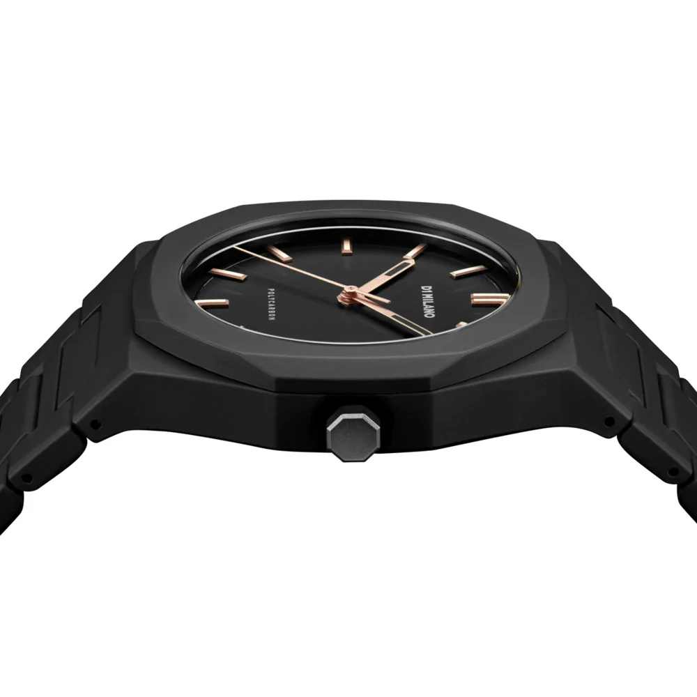 Unisex Polycarbon Black Watch - Image 3