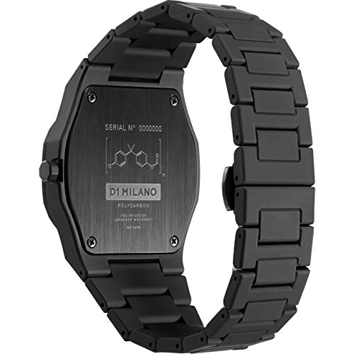 Unisex Polycarbon Black Watch - Image 4