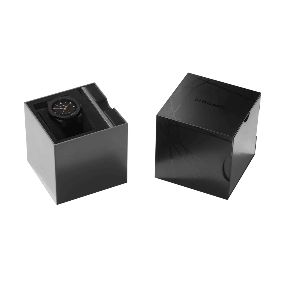 Unisex Polycarbon Black Watch - Image 5