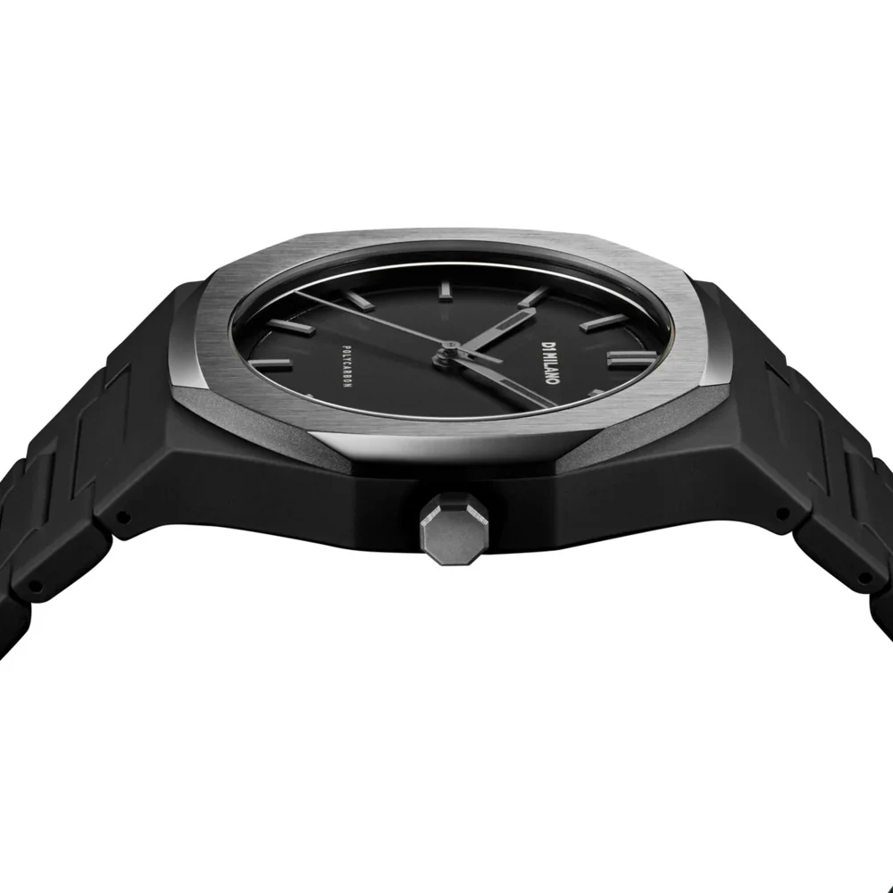 Men Polycarbon Black Watch - Image 3