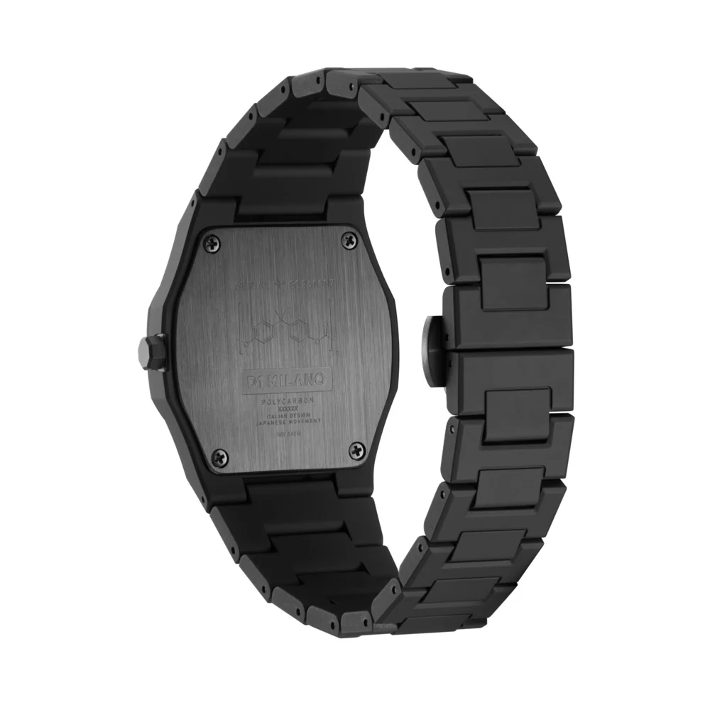 Unisex Polycarbon Black Watch - Image 3