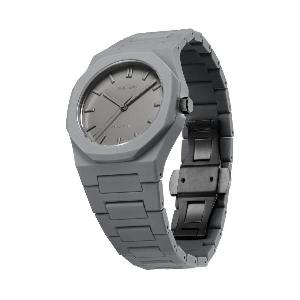 Unisex Polycarbon Grey Watch - Image 2