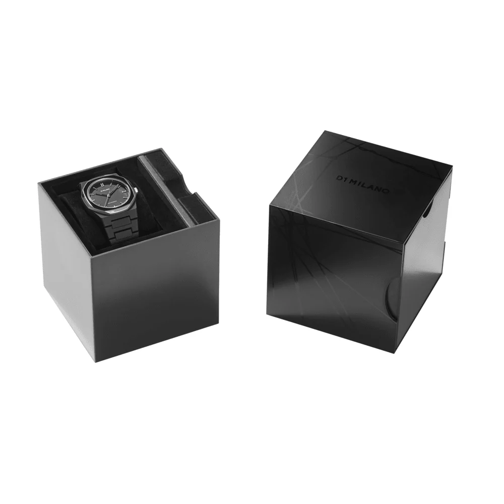 Unisex Polycarbon Black Watch - Image 5