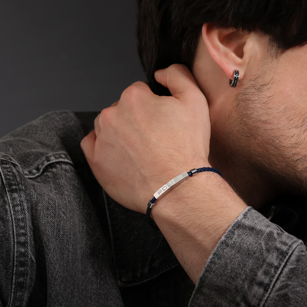 Men Blue Bracelet - Image 4