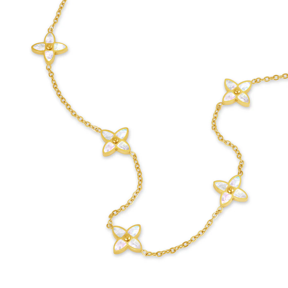 Women Petal Necklace - Image 2