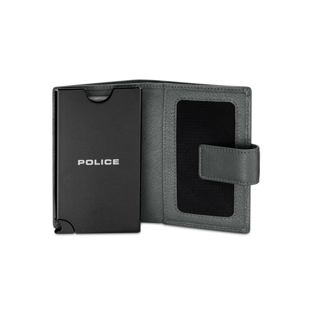 Men Automatic Grey Card Holder - Image 4