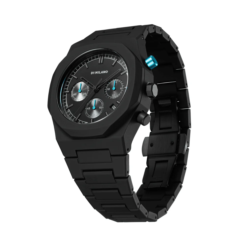 Unisex Polychrono Black Watch - Image 2