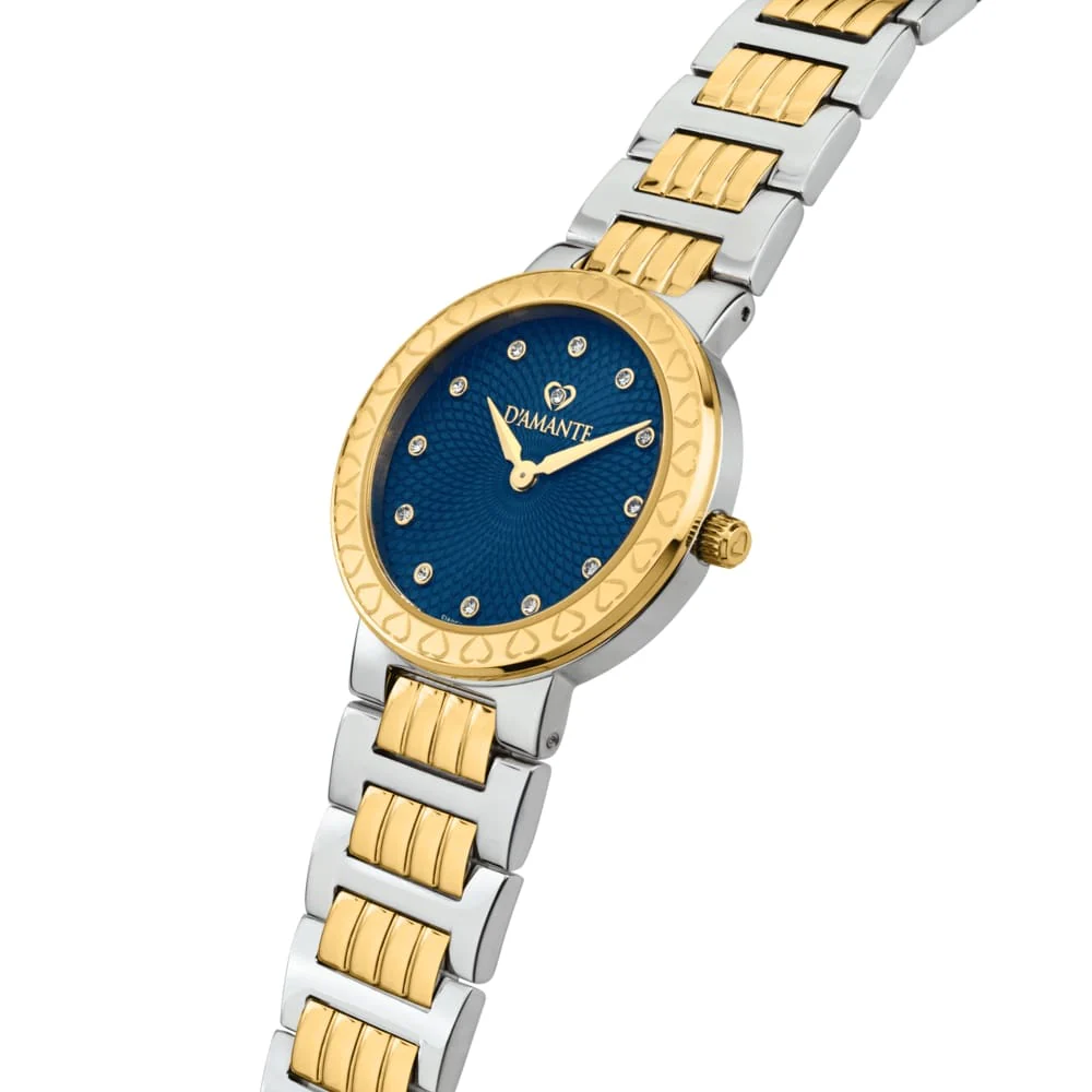 Women Logo Two Tone Watch - Image 2