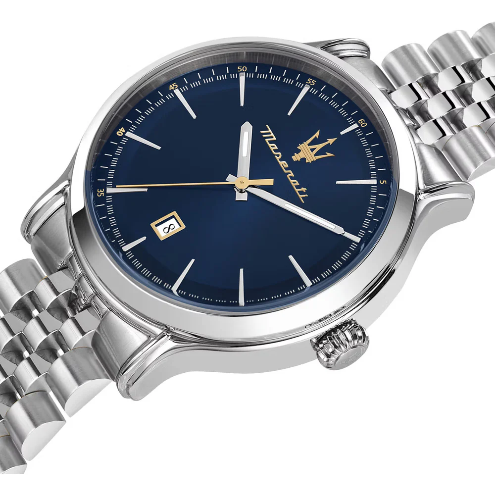 Men Epoca Silver Watch - Image 4