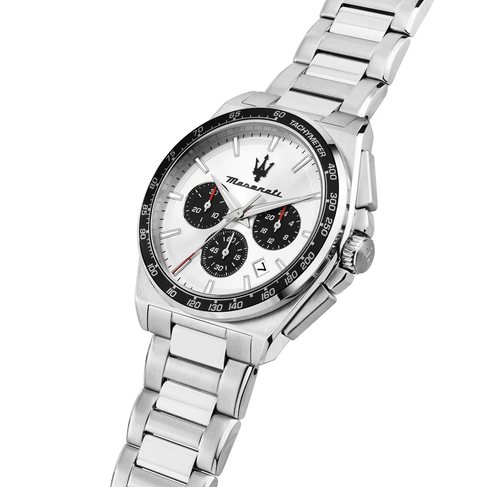 Men Velocita Silver Watch - Image 2